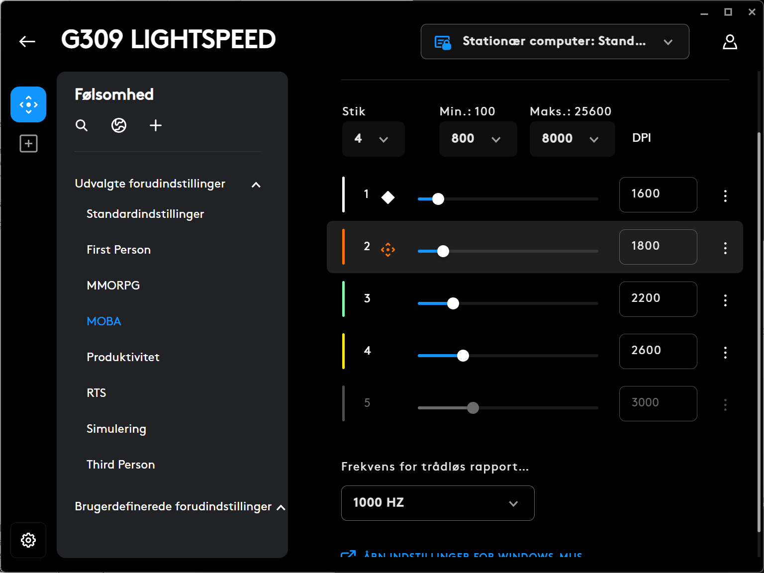 Gaming-HERO-Maus G309 Lightspeed lässig Bluetooth Lightforce Logitech AA Esport 25K G-HUB-Eintrag Hybridbatterie.png